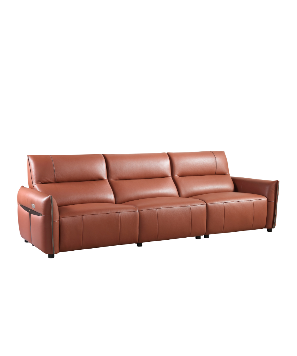 Bartolomeo Genuine Leather Electric Recliner