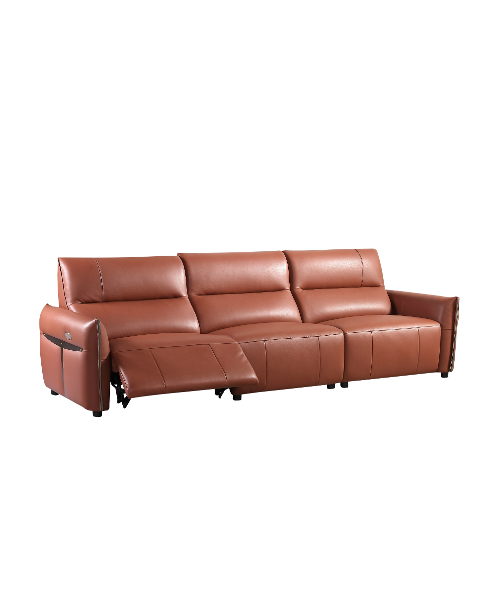 Bartolomeo Genuine Leather Electric Recliner