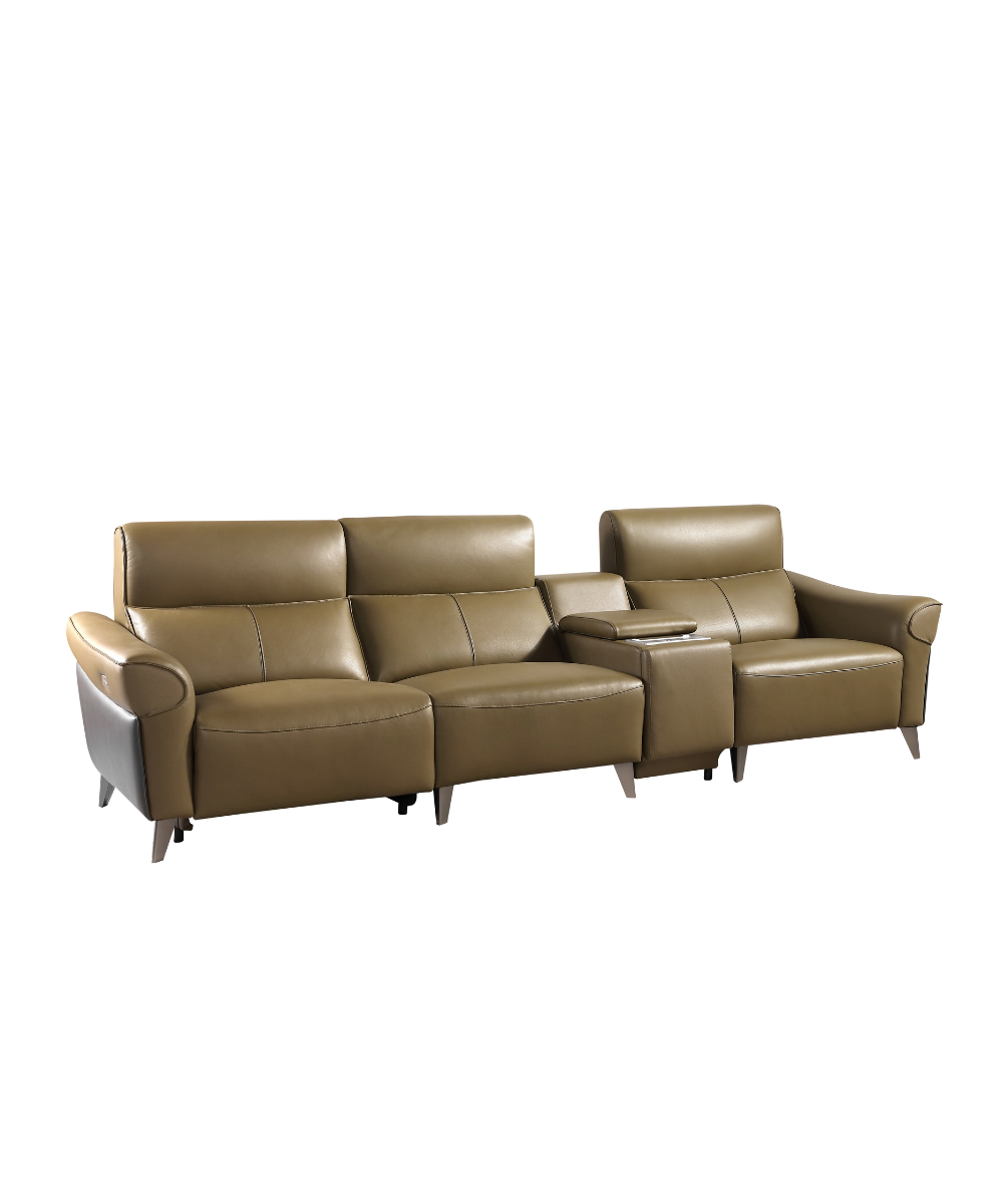 Lucrezia Genuine Leather Electric Recliner