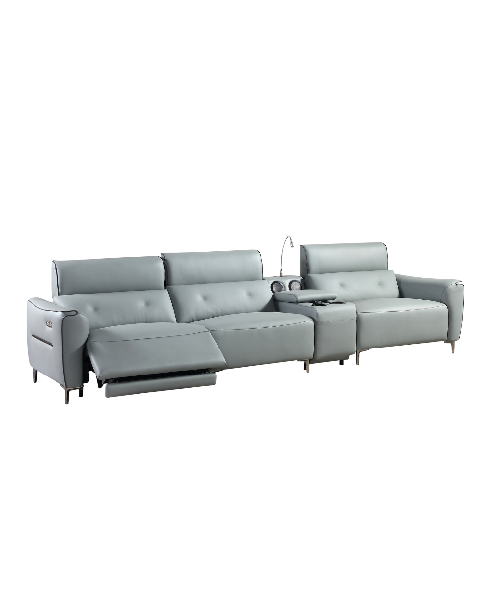 Lorenza Genuine Leather Electric Recliner