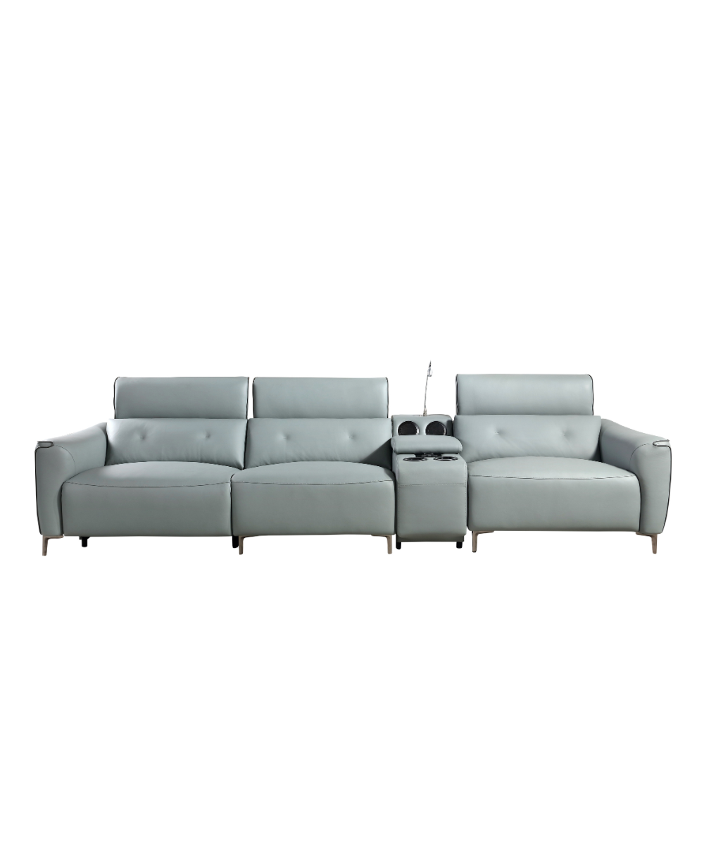 Lorenza Genuine Leather Electric Recliner