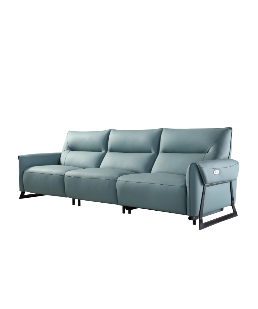 Marcella Genuine Leather Electric Recliner