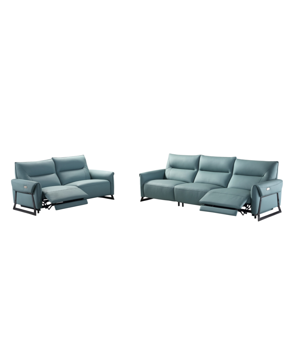 Marcella Genuine Leather Electric Recliner