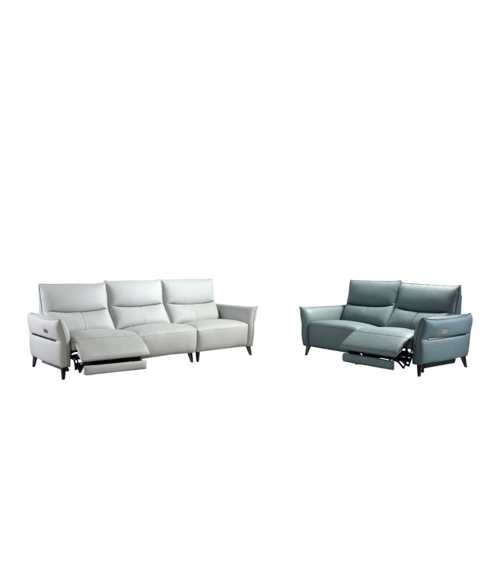 Cesare Premium Leather Electric Recliner