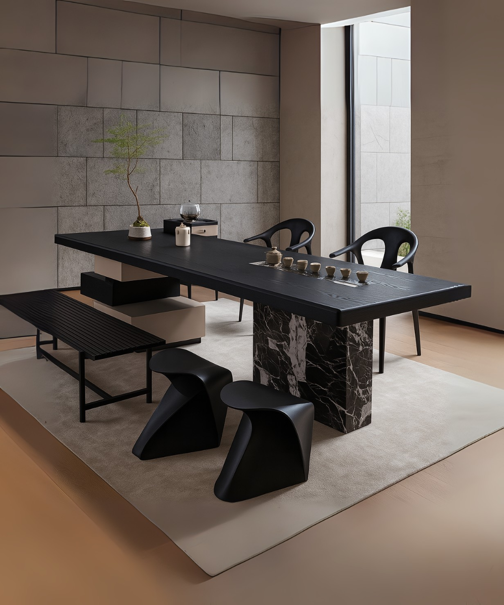 Patrille Dining Set / Chinese Tea Table Set