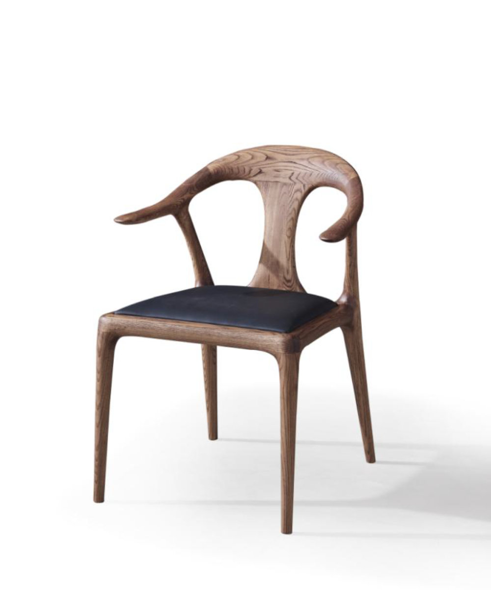 Charine Ash Wood Dining Chair