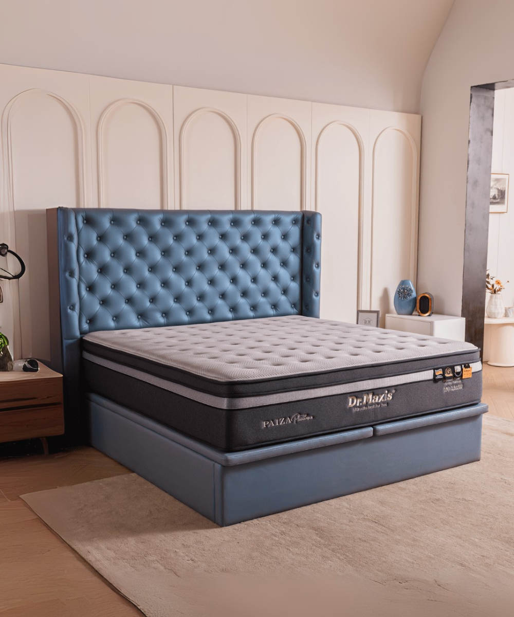 Dr.Maxis Paiza Platinum 14 Inch Pocketed Spring Mattress