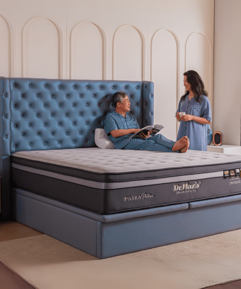 Dr.Maxis Paiza Platinum 14 Inch Pocketed Spring Mattress