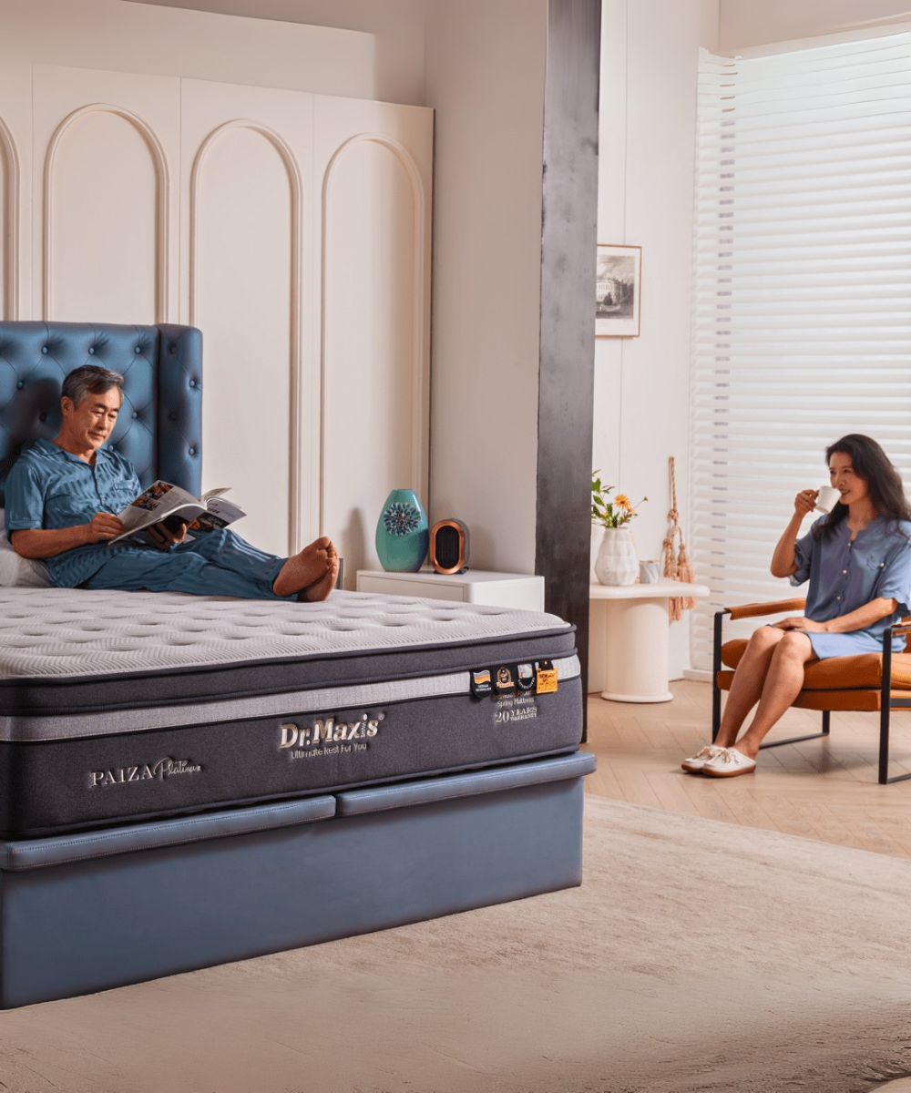 Dr.Maxis Paiza Platinum 14 Inch Pocketed Spring Mattress